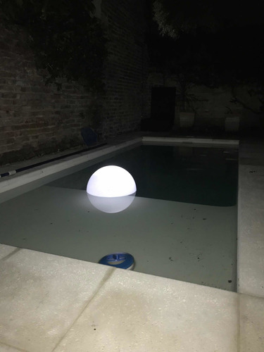 Lámpara Semiesfera De 50cm Plástico Rotomoldeado C/portalamp