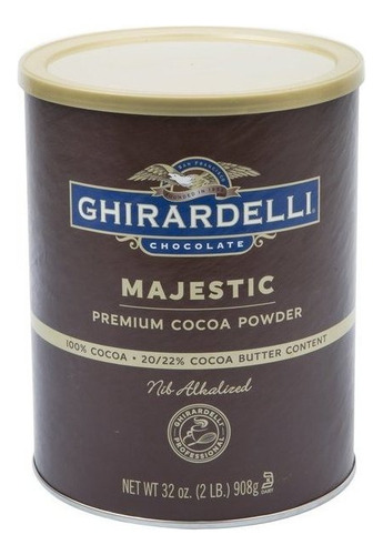Ghirardelli Cocoa Dutch En Polvo Majestic 907grs.