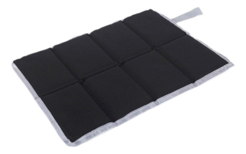 Cojín Para Acampar, Tela Oxford, Impermeable, Negro