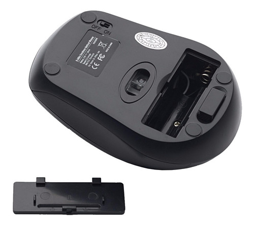 Imagen 3 de 3 de Mouse Verbatim Wireles Negro
