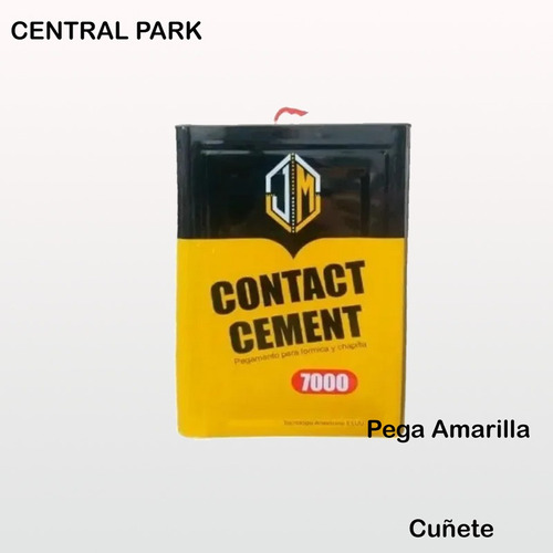 Pega Amarilla 7000 De Cuñete Central Park
