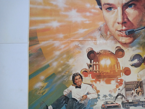 Afiche Cine Antiguo Viaje Insolito -doble- Joe Dante Años 80 (Usado)