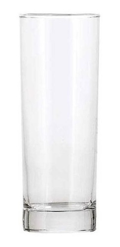 12 Vasos De Vidrio Trago Largo Bermuda 290 Cc Rigolleau