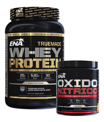 N° 1 Proteina True Made Oxido Nitrico Arginina Dieta Rutina