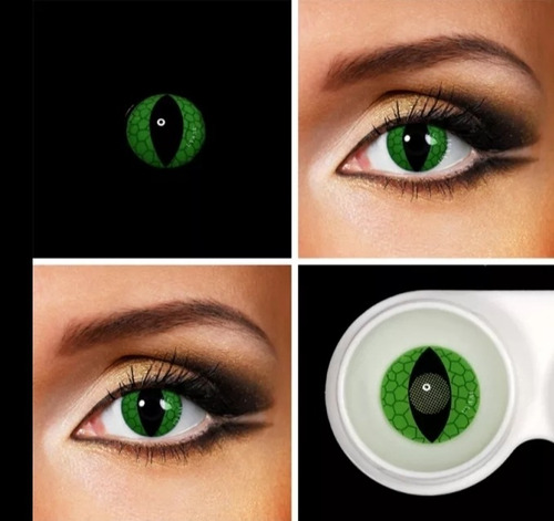 Lentes De Contacto Diseños Gato Y Otros Cosplay