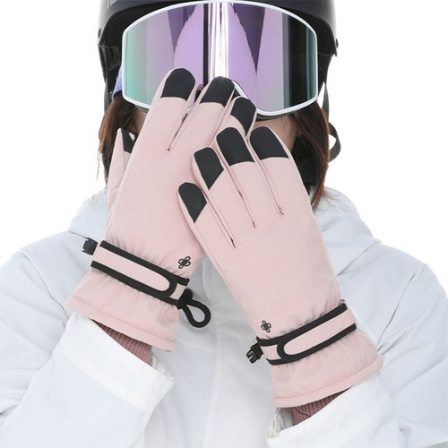 Guantes De Nieve Impermeables Con Pantalla Táctil Para Mujer