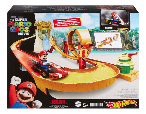 Pista Hot Wheels Super Mario Bros Jungle Kingdom Original