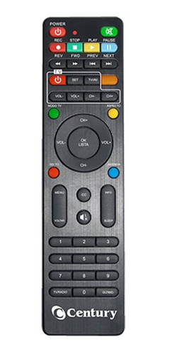 Imagem 6 de 7 de Receptor Digital Century Midiabox B4 Hd Tv Midia Box