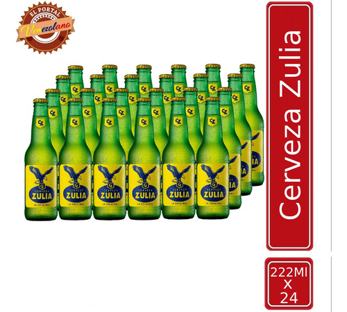 Cerveza Zulia Venezolana X 24 - mL a $28