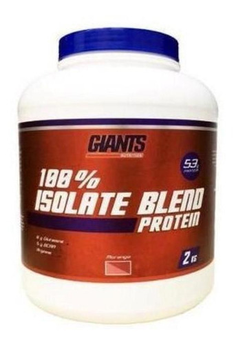 100% Isolate Blend Protein Morango Giants Nutrition