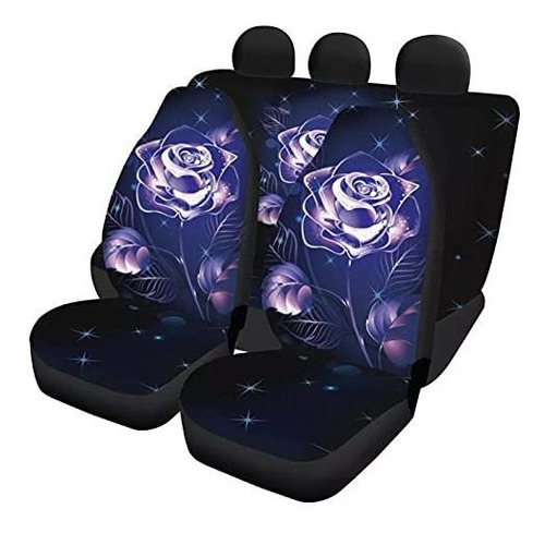 Cubiertas De Asientos De Coche Para Mujeres, 4 Piezas Nzfnm