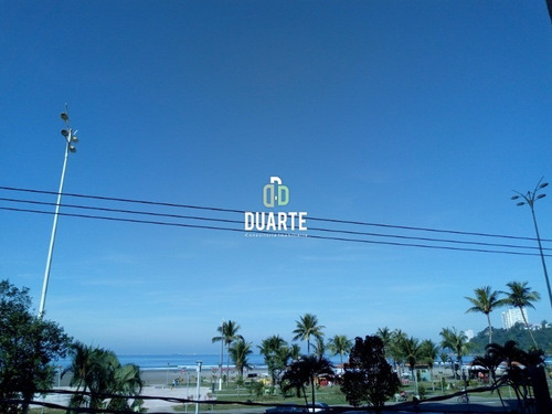 Imagem 2 de 16 de Apartamento Para Venda, 1 Quarto, Frente Mar Em São Vicente, Praia Do Itararé - Ap01422 - 34179637