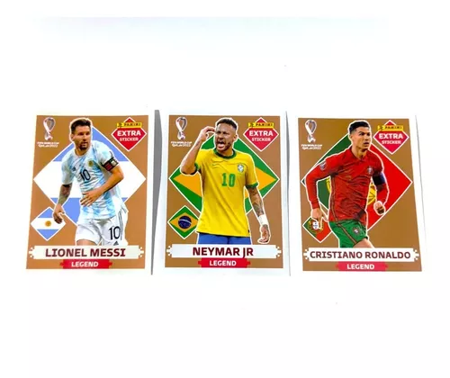 Brazil version 2022 Panini Extra Sticker World Cup Qatar - Neymar Jr. -  Bronze 