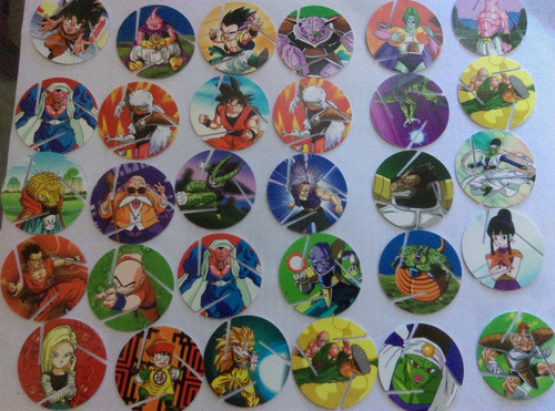 100 Tazos Dragon Ball Z Goku Coleccion Completa Sabritas | Envío gratis