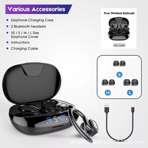 Auriculares Inalámbricos Vv2 Bt5.0 Con Estuche De Carga