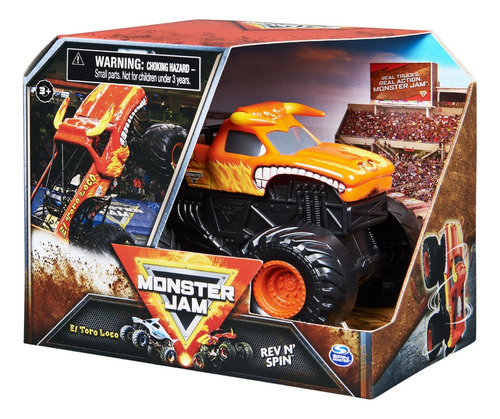 Vehículo Monster Jam Rev N´spin Escala1:43 Spin Master-lanus