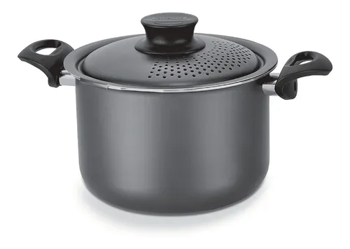 comprar Olla Pasta Espaguetera Antiadherente Tramontina Paris 24 Cm
