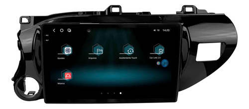 Multimidia Aikon Fóton G3 Hilux 2017/2024 12+256gb 2k 10p