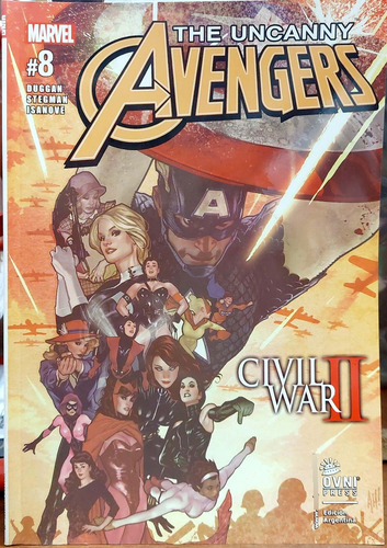 The Uncanny Avengers 8 Civil War 2 Marvel Ovni Nuevo*