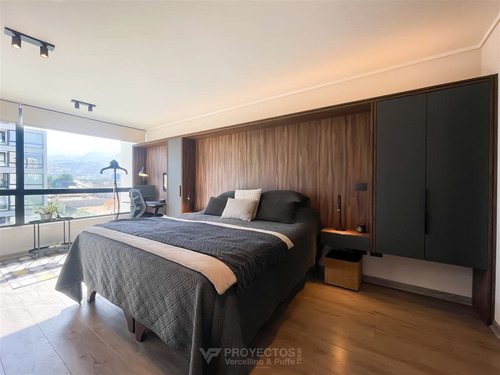 Moderno Departamento En Venta De 1 Dorm. En Lo Barnechea