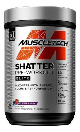 Muscletech Shatter Elite Pre-workout  ,