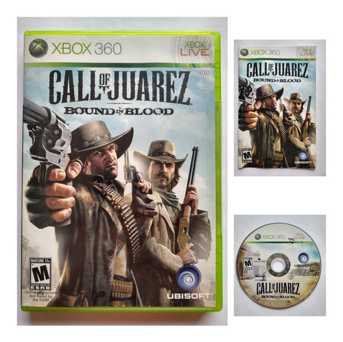 Call Of Juarez Bound In Blood Xbox 360 - Doblado Al Español (Reacondicionado)