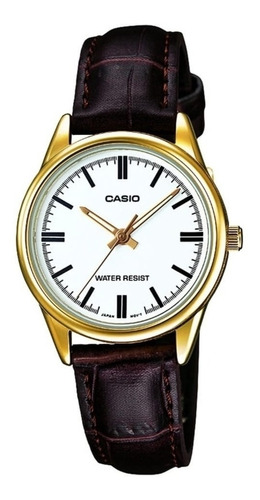 Reloj Casio Mujer Modelo Ltp-v005gl-7audf /relojería Violeta