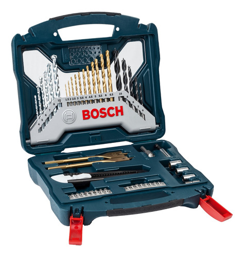 Set De Brocas Y Puntas X-line Bosch 50pzs 2607017406