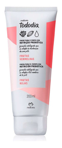 Natura Crema Cuerpo Nutricion Probiotica Frutas Rojas 200ml 