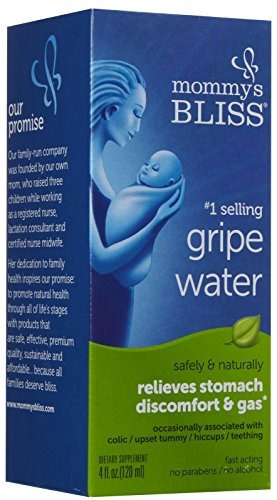 Mommys Bliss Gripe Water Liquid Botella De 4 Onzas