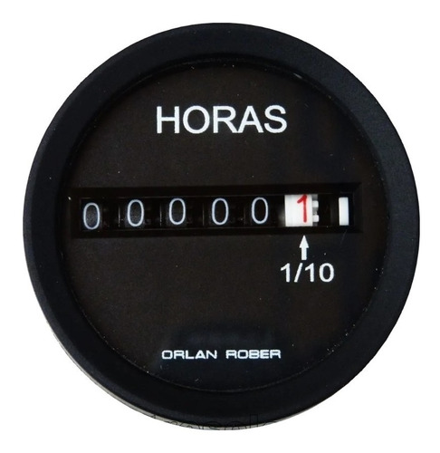 Horimetro Cuenta Horas Electrónico Orlan Rober 52 Mm