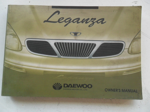 Libro Daewoo Leganza Manual Guantera Original Instrucciones