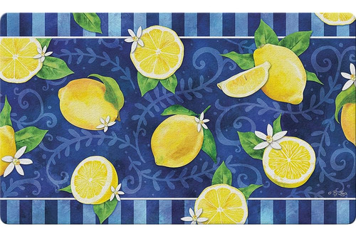 Toland Home Garden 800510 Lemon Squeeze Summer Door Mat 18x3