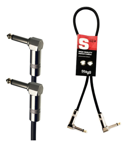 Cable Interpedal Stagg Angulado 60cm