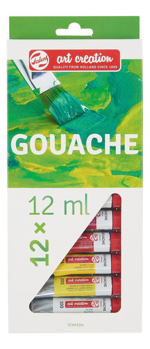 Gouache Art Creation Set 12 Colores 12ml Color Multicolor