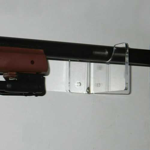Imagen 3 de 11 de Soporte De Pared Acrílico Para Armas, Rifles, Ganchos Para