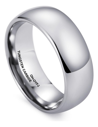 Anillo De Tungsteno Para Hombres Y Mujeres Boded De Boda De 