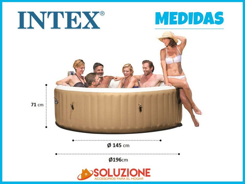 Hidromasaje Spa Inflable Burbujas Agua Caliente Premium !!!!