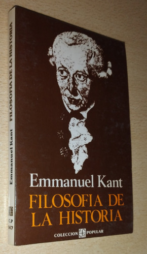 Filosofía De La Historia Emmanuel Kant Año 1992