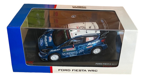 Autos Coleccion Rally Mobil - Ford Fiesta Wrc Escala 1:43