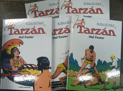 Imagen 2 de 10 de Tarzan 1931 / 1950 * Hal Foster Y Burne Hogarth * 18 Tomos *