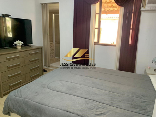 Imagem 7 de 14 de Jmp51 Casa 3 Quartos, Área Gourmet E Piscina Em Unamar - Cf