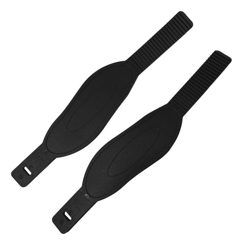2x Correas De Pedal De Bicicleta Estática Ajustables Para