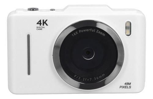 Cámara Digital 4k, 48 Mp, Pantalla Hd De 2.8 Pulgadas, Zoom