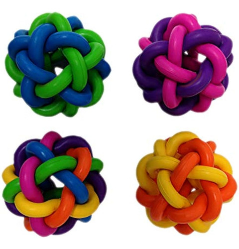 Multi Pet Nobbly Wobbly Dog Pelota De Goma Mediana