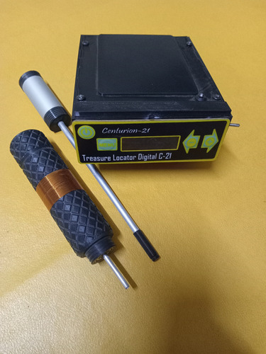 Detector De Metales Oro Plata. Original Centurion C_21 Verde Lima (Usado)