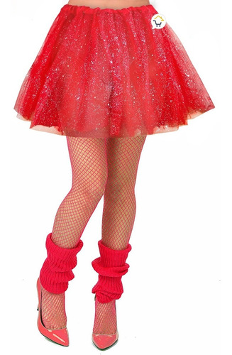 Tutú Purpurina Adulto Falda Ballet Disfraz Halloween Tutu2