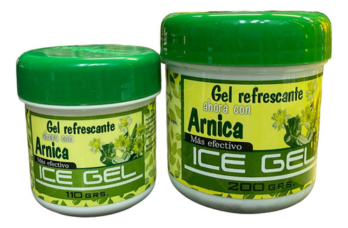 Ice Gel Arnica Refrescante X 110g Y X 200g- G A $29