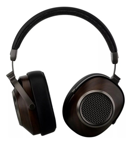 Audífonos Sivga Anser Open Back De Madera Color Negro