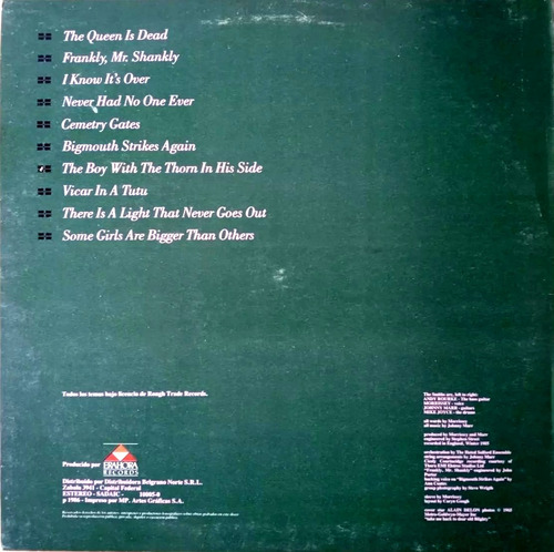 The Smiths - The Queen Is Dead - Vinilo Argentino Estándar
